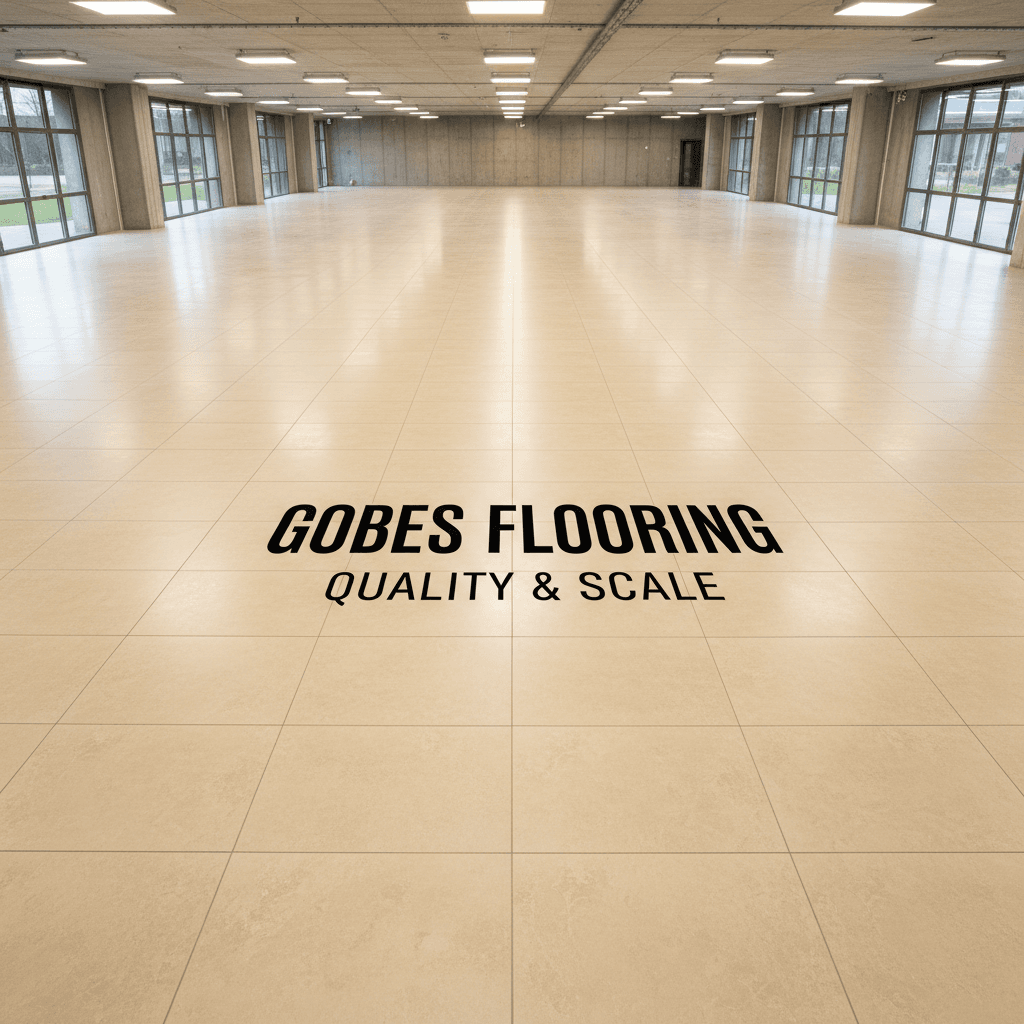 Large-scale commercial flooring project completion